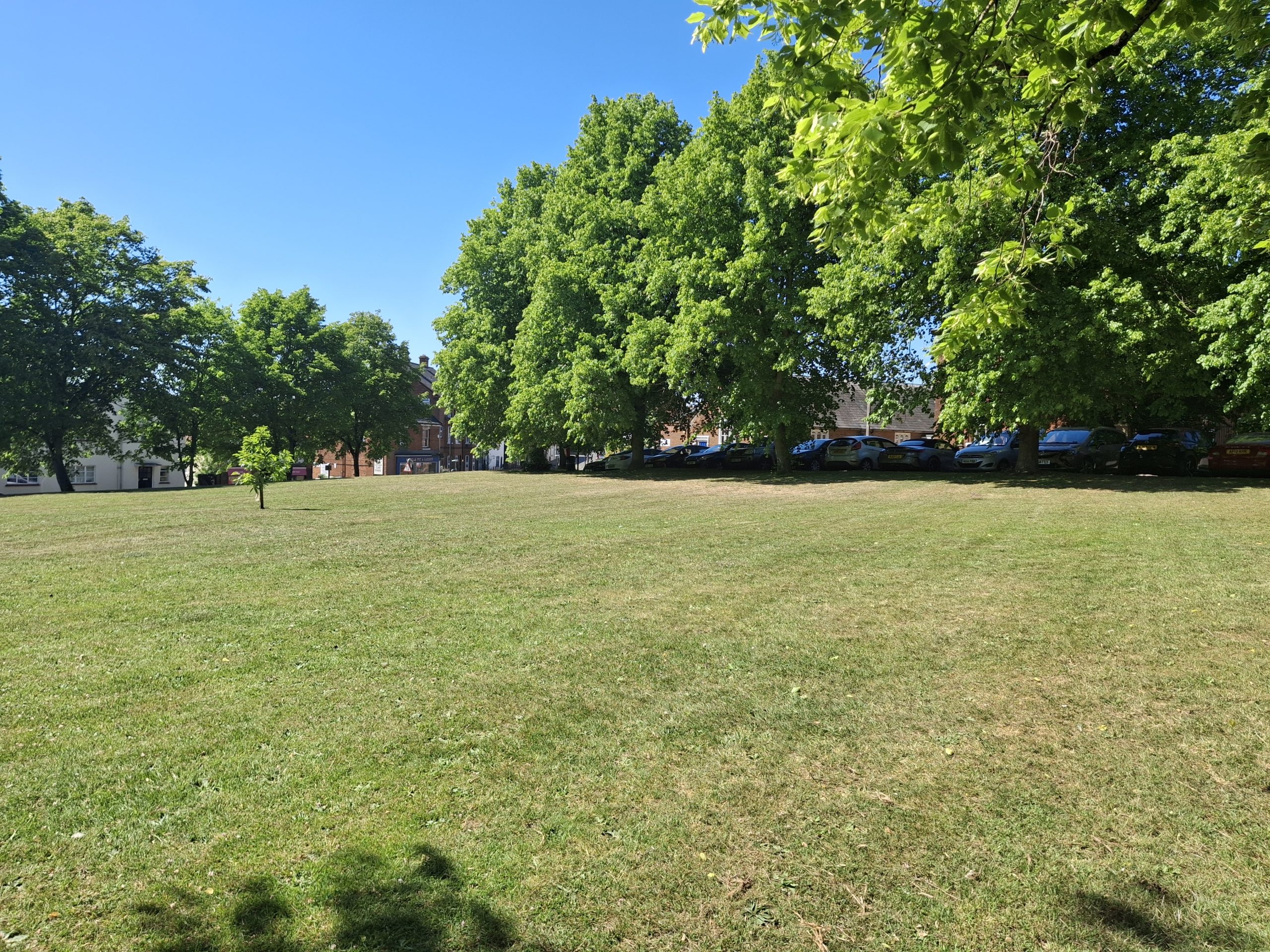 Current View (looking north across the Green)