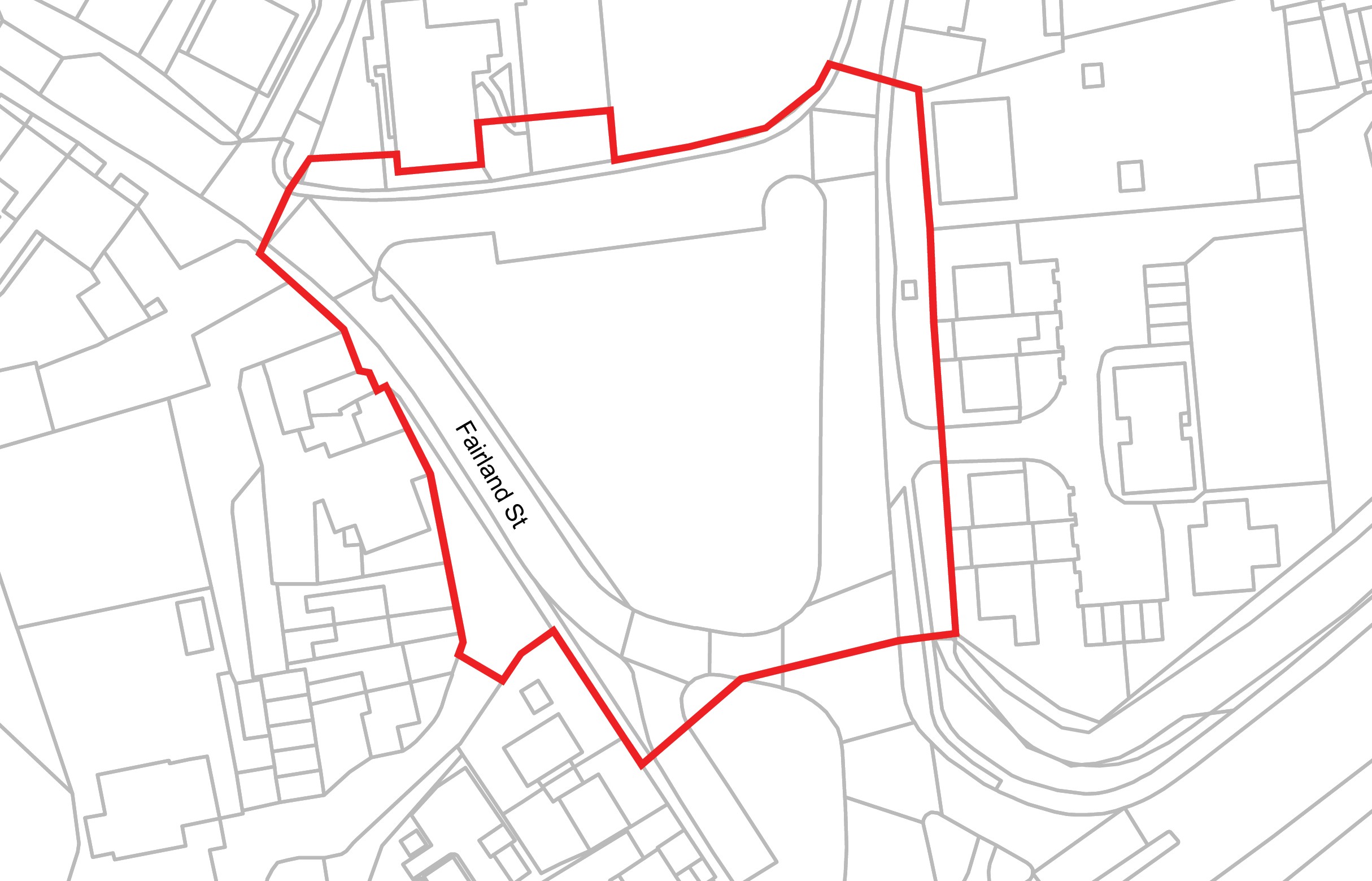 Location Plan showing location of Fairland Hill